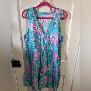 NWT Lilly Pulitzer Lorina swing dress size Large
